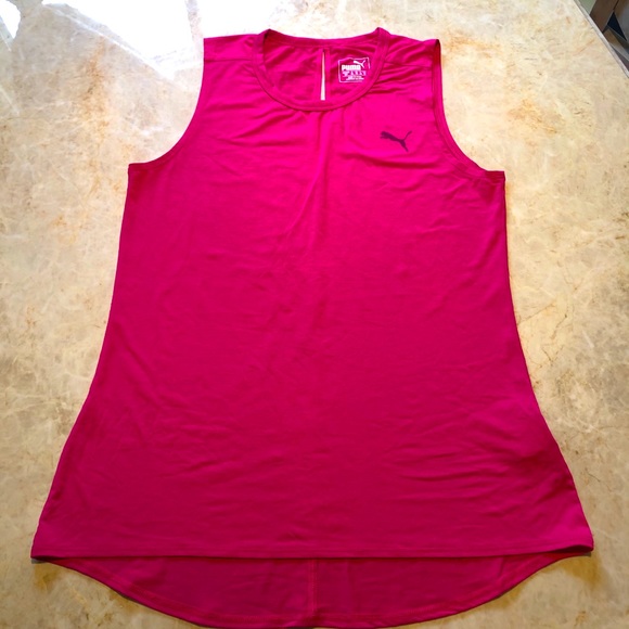 Puma Sport High Neck Tank Top - Picture 1 of 8